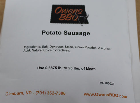 Potato Sausage Seasoning